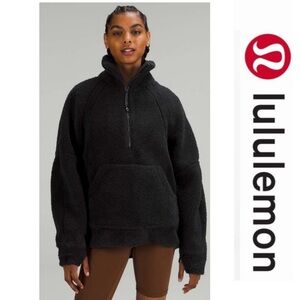 Lululemon Scuba Tumbled Fleece
Funnel-Neck Half Zip | Black | M/L
